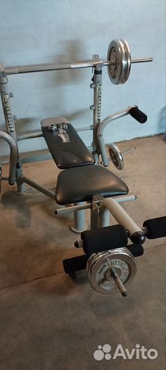 Скамья для жима и пресса, гиперэкстензии