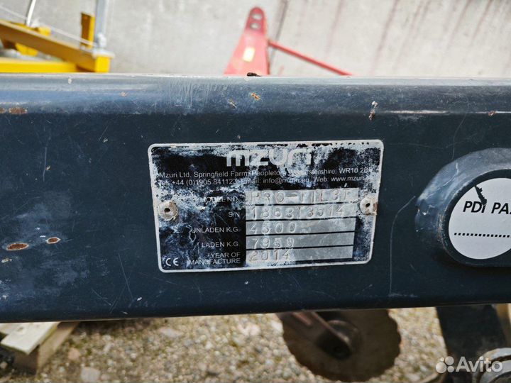 Комплекс посевной Mzuri Pro-Til 3T, 2014
