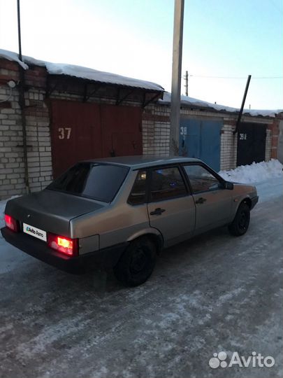 ВАЗ 21099 1.5 МТ, 2000, 280 000 км