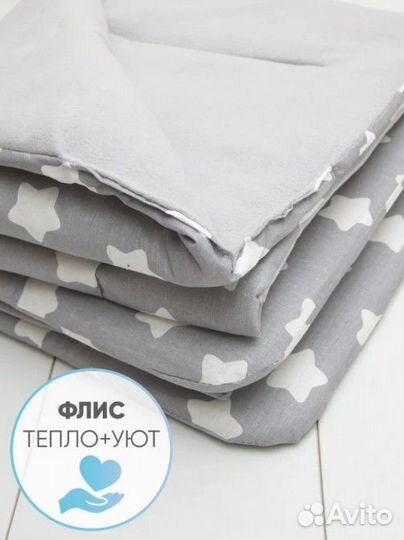 Комплект в коляску подушка матрас одеяло