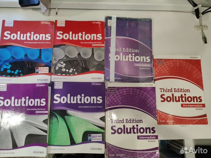 Книги по английскому языку Oxford Solutions 2+3