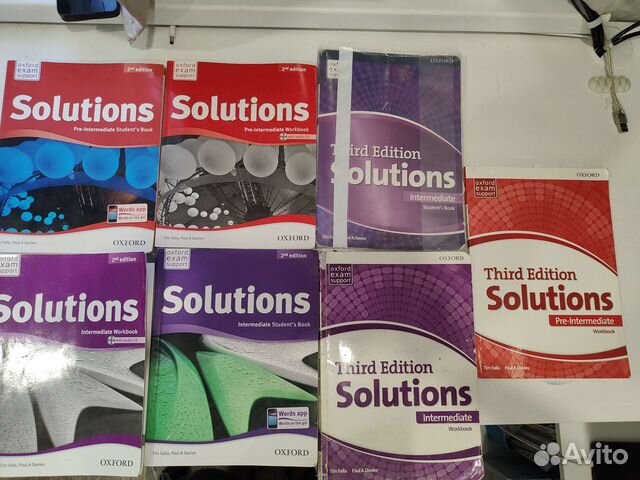 Книги по английскому языку Oxford Solutions 2+3