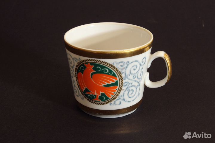Кофейная чашка лфз, СССР Жар - Птица 1970-е