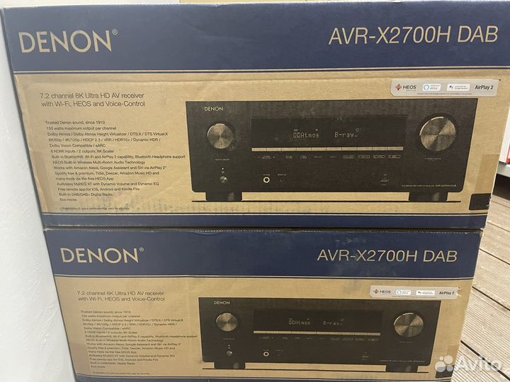 AVR Denon X2700-H Black