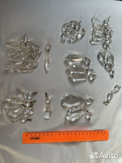 Подвески для люстры хрусталь СССР