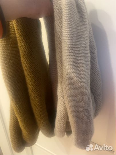 Шарф Снуд двойной (шапка с шарфом)