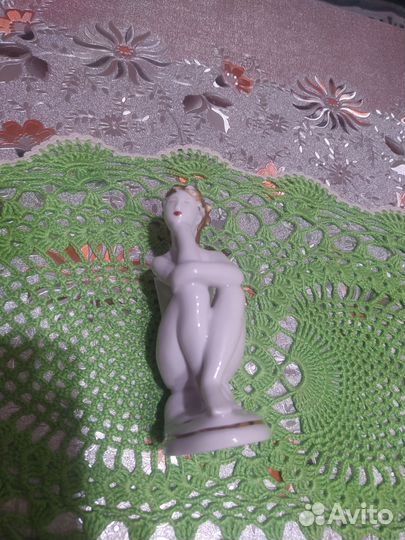 Статуэтка Купальщица. лфз. 1950-60г