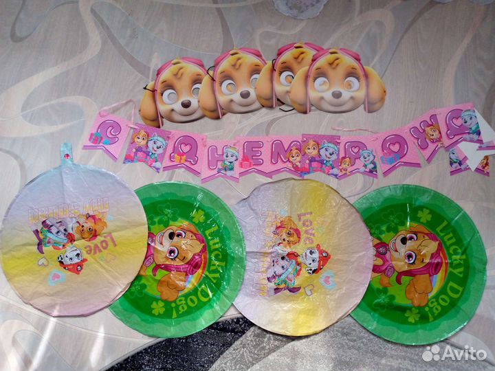 Декор для Дня Рождения разный