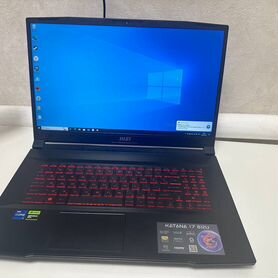 MSI Katana 17 B12UCR-820XRU