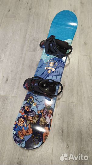 Сноуборд Burton Chopper/крепления Burton freestyle