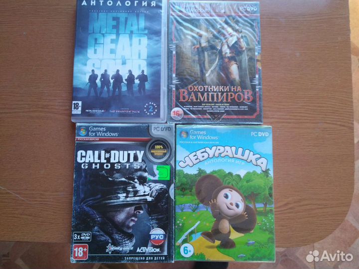 Dvd диски игры