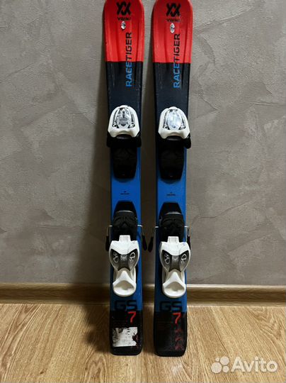 Комплект горные лыжи и ботинки детские