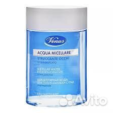 Venus мицеллярная вода для снятия макияжа с глаз д