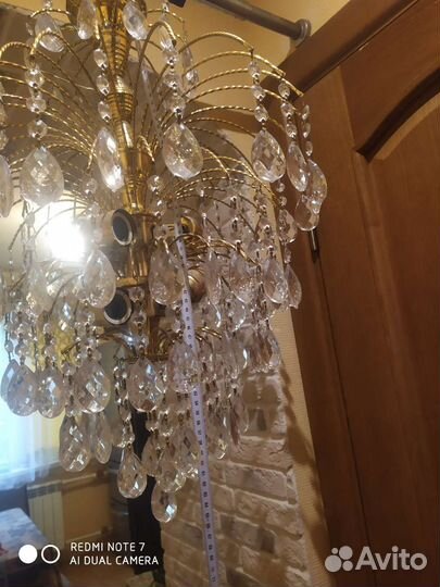Хрустальная люстра СССР