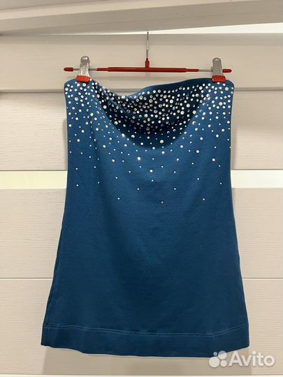 Топ со стразами