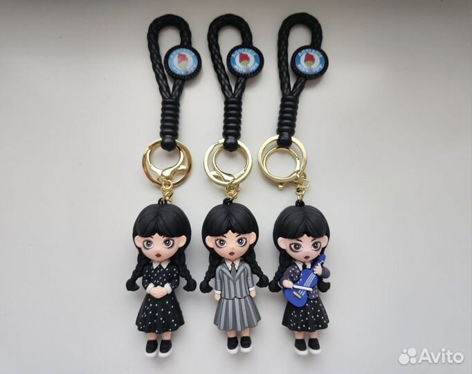 Брелок Уэнсдей Wednesday новый