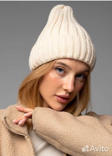 Шапка женская вязаная теплая новая разные цвета