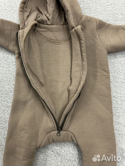 Теплый комбинезон 68