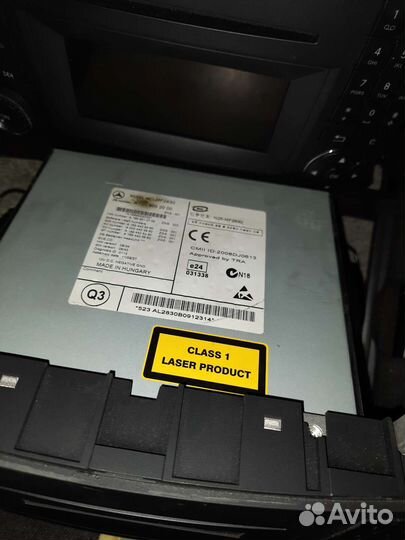 Магнитола на мерседес 639