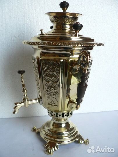 Шикарный самовар Вятка в коллекцию, пользование