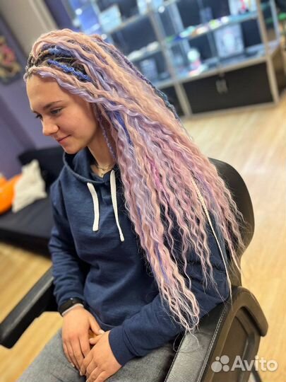 Плетение дредов