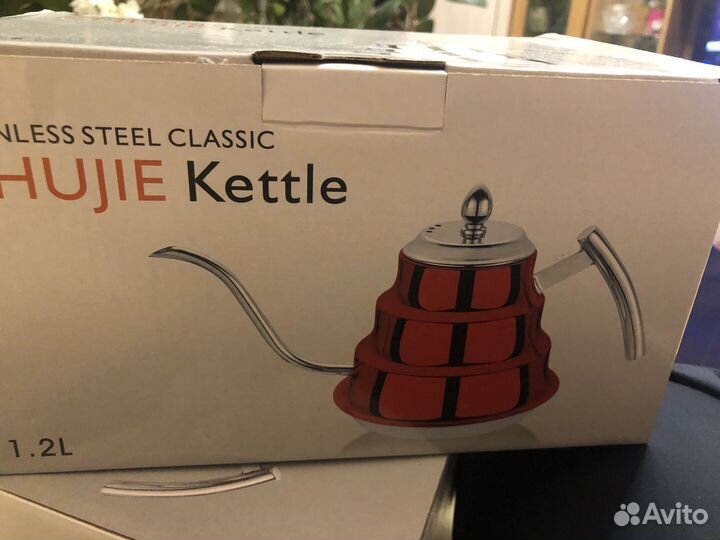 Чайник заварочный металлический. Kettle