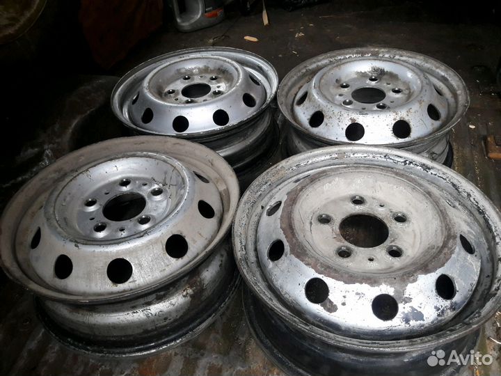 Продам бу диски для микроавтобуса пежо-боксер