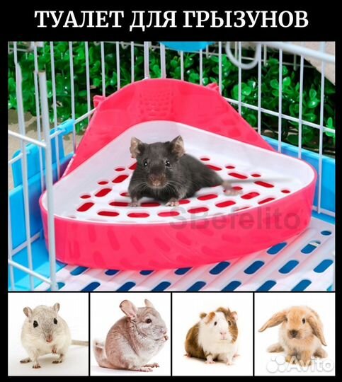 Туалет для грызунов