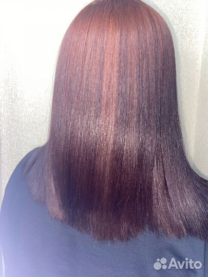 Кератиновое выпрямление