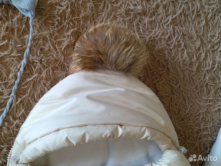 Конверт на выписку для мальчика зимний