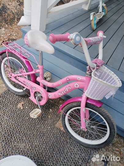 Детский велосипед для девочки 16