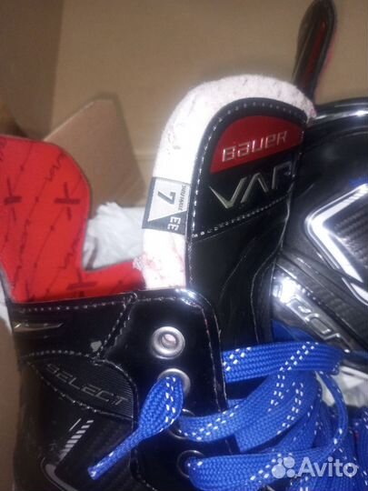 Хоккейные коньки бауэр