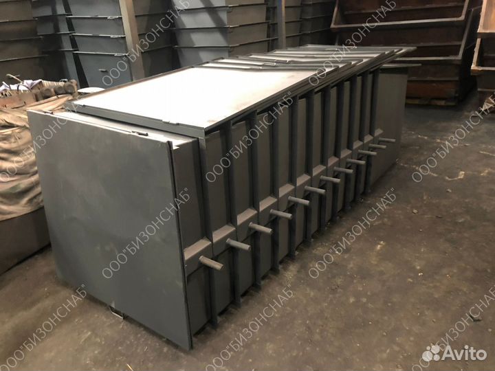 Евроконтейнер для сбора мусора 1,1 м3 Арт e387