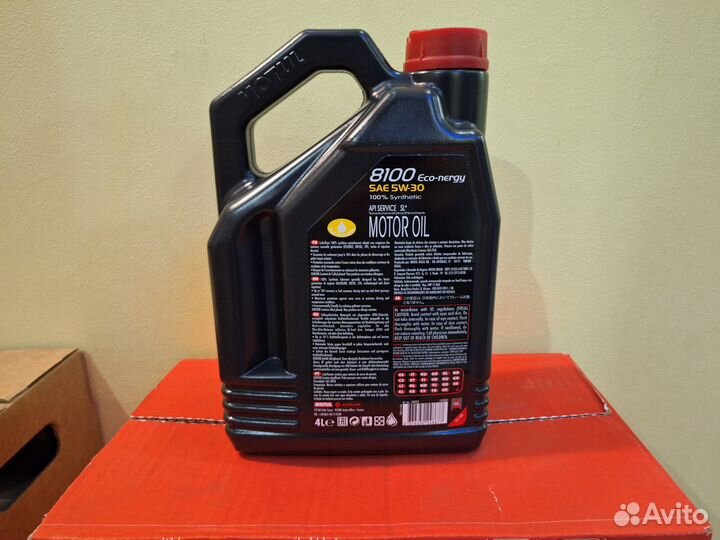 Моторное масло 4литра motul 5В30 Eco-nergy