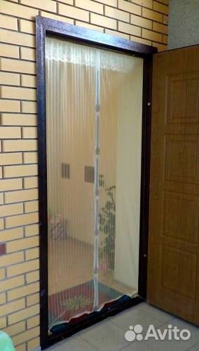 Антимоскитная сетка (на магнитах) на дверь