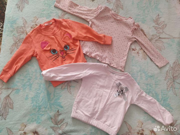 Детские вещи пакетом на девочку 92 размер