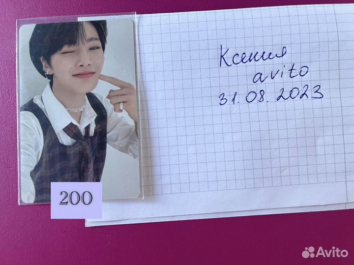 Карты Stray kids Go live, Oddinary, Christmas Evil