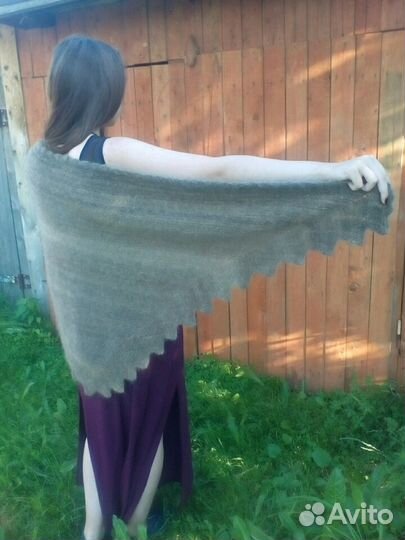 Шаль из собачьего пуха