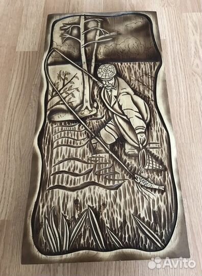 Нарды резные ручной работы