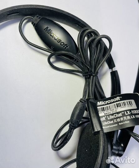 Наушники (гарнитура) Microsoft LifeChat LX-1000