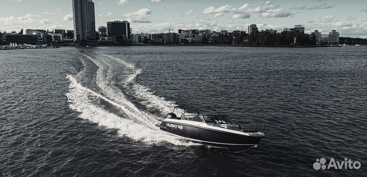 Финский алюминиевый катер Finnmaster Husky R8