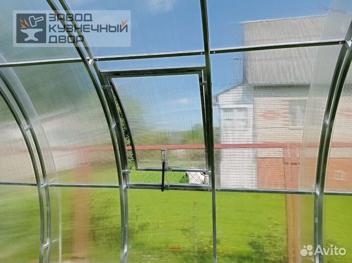 Теплица арочнаяТеплица усиленная с поликарбонатом