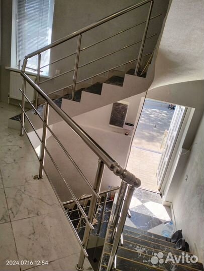 Перила из нержавеющей стали