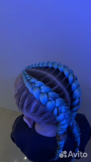 Косы с канекалоном