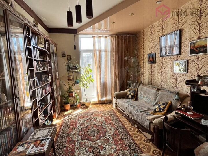 3-к. квартира, 69,5 м², 3/4 эт.