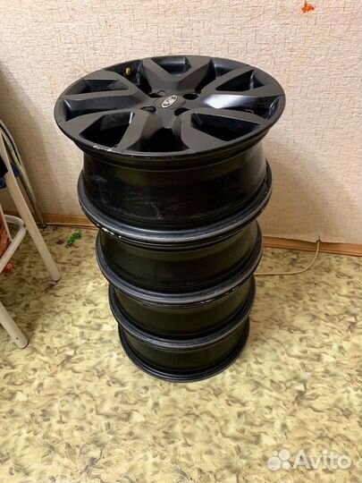 Диски r15 granta cross balck edition