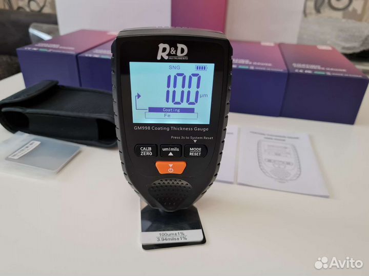 Проф. Толщиномеры R&D GM998 new