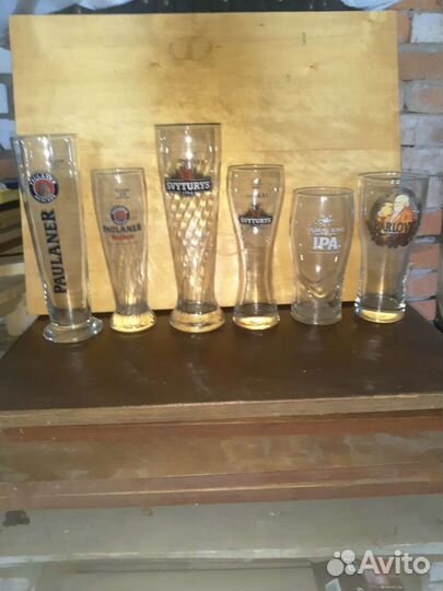 Пивные кружки и бокалы