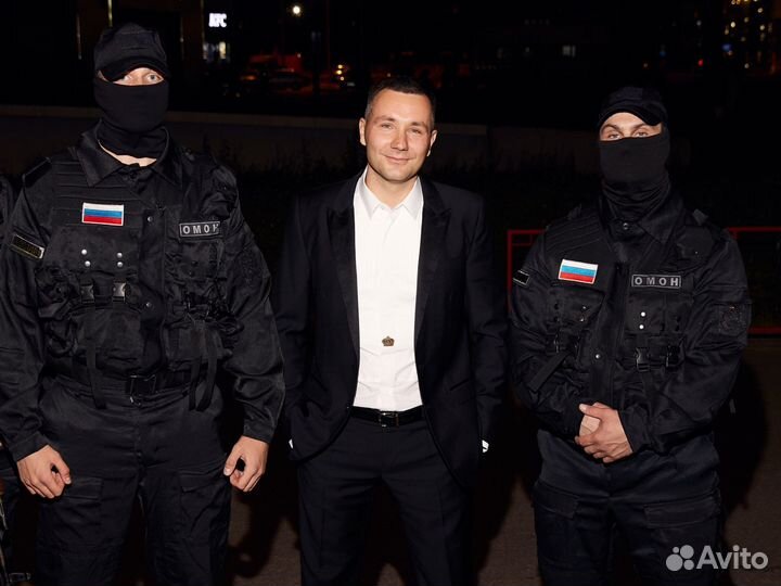 Розыгрыш с омоном на корпоратив (день рождения)