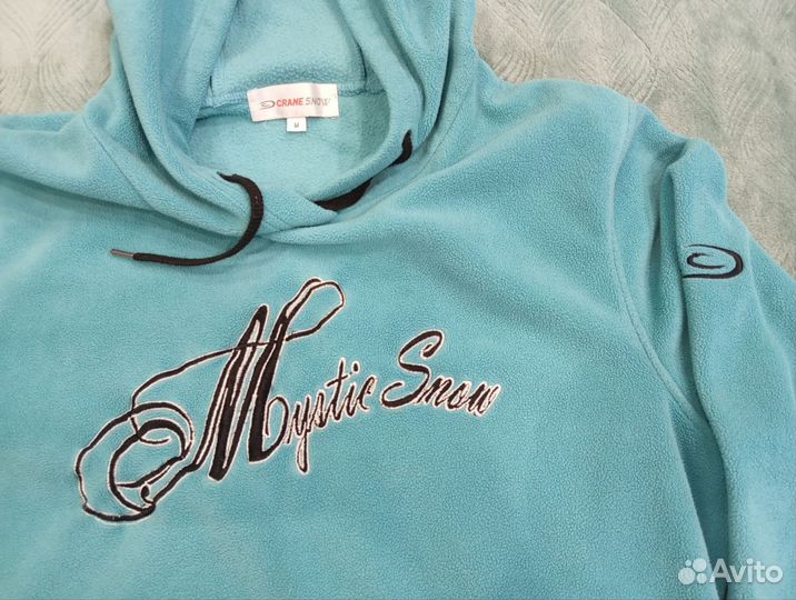 Винтажная флисовая худи